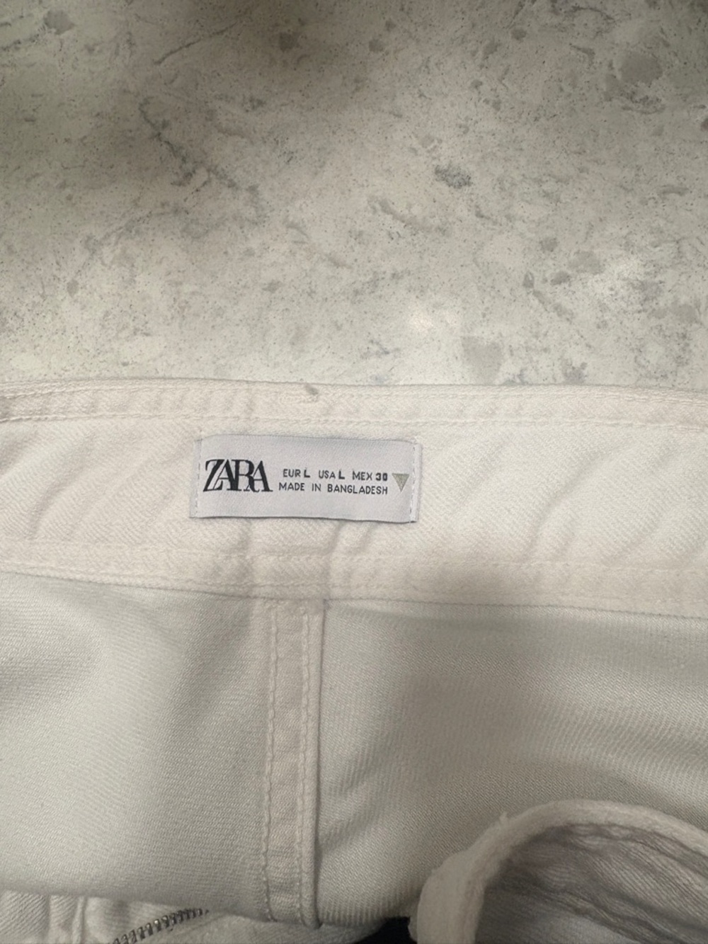 Zara White Flared Midi Skirt - Picture 5 of 7